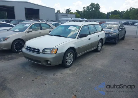 2000 Subaru Outback z USA, uszkodzony, nr VIN 4S3BH665XY6614067